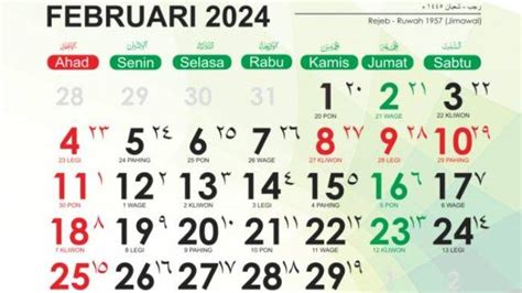 apakah tgl 14 februari 2024 libur